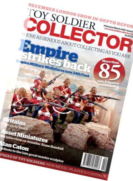 Toy Soldier Collector – February-March 2016 Cover