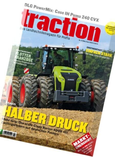 Traction – Marz-April 2016 Cover