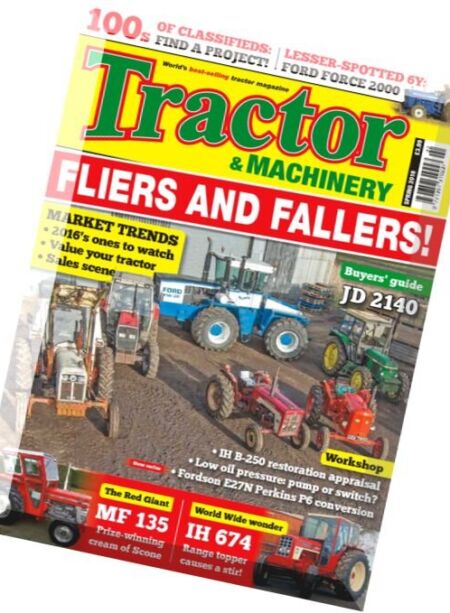 Tractor & Machinery – Spring 2016 Cover