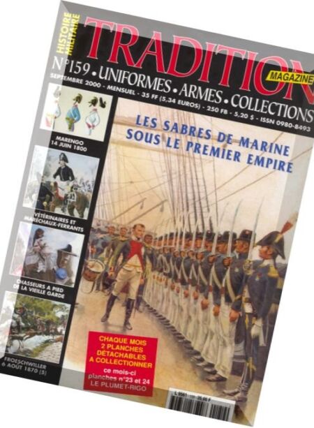 Tradition Magazine – 2000-09 (159) Cover