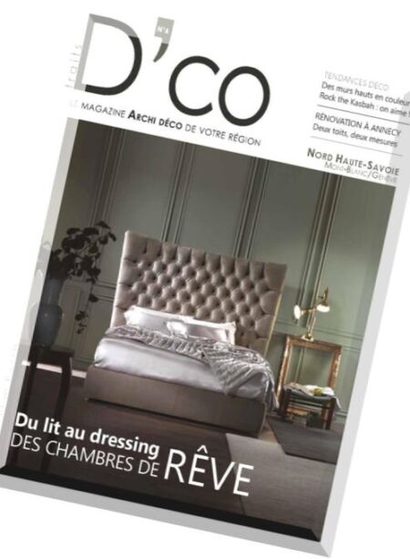 Traits D’co – Nord Haute-Savoie – Mont-Blanc Geneve Fevrier 2016 Cover