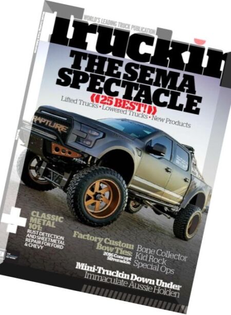 Truckin – Volume 42 Issue 4 2016 Cover
