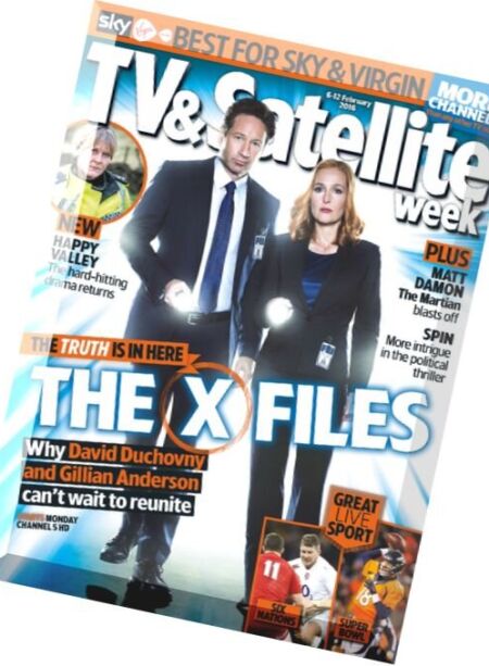 TV & Satellite Week – 6 February 2016 Cover