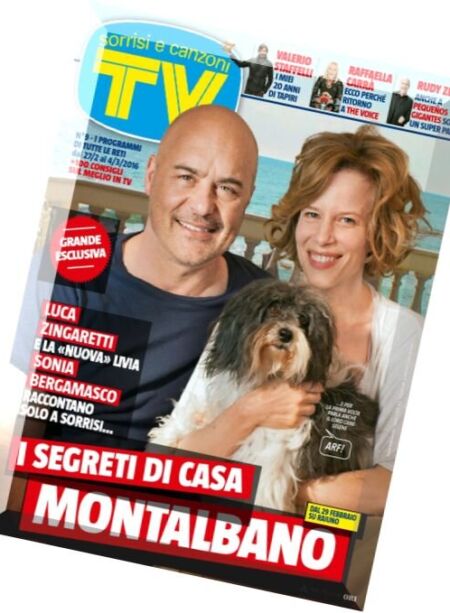 TV Sorrisi e Canzoni – 27 Febbraio 2016 Cover