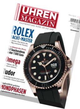 Uhren Magazin – Marz-April 2016