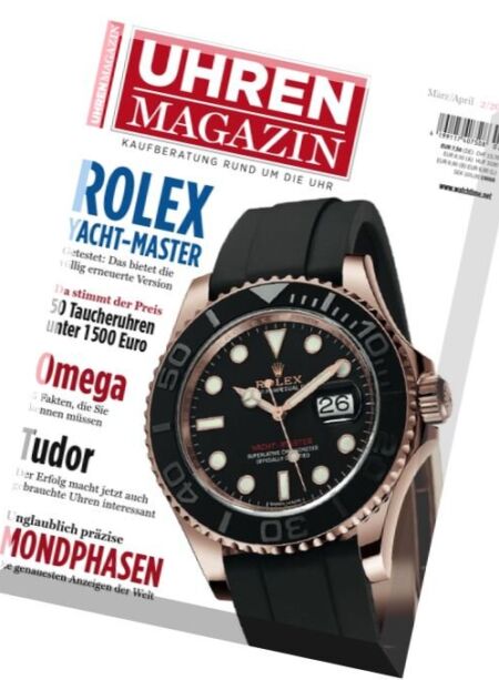 Uhren Magazin – Marz-April 2016 Cover