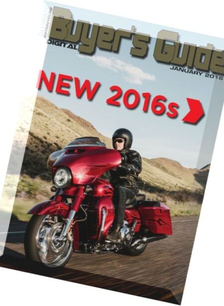 Ultimate MotorCycling Buyer’s Guide – January 2016 Cover
