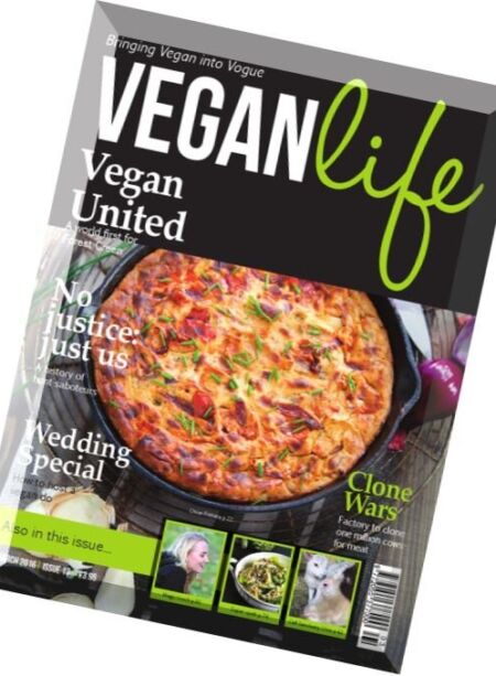 Vegan Life – March 2016 Cover