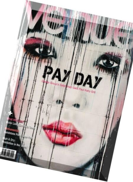 Venue Magazine – January 2016 Cover