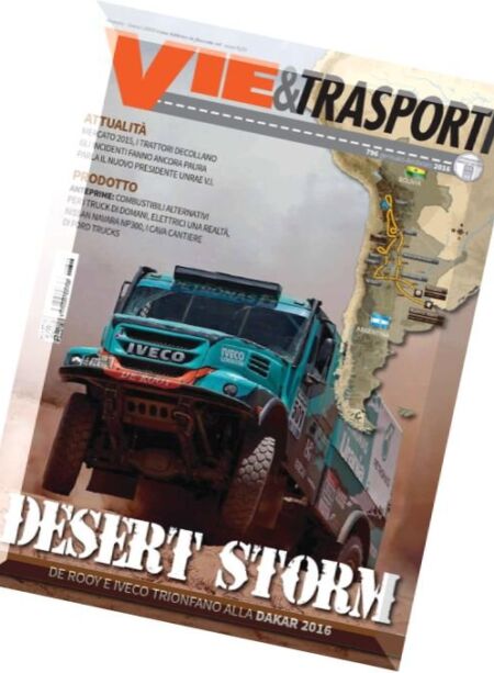 Vie & Trasporti – Gennaio-Febbraio 2016 Cover