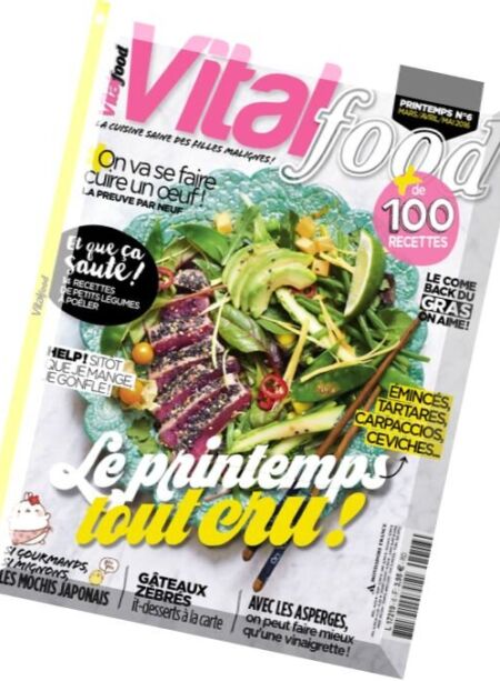 Vital Food – Printemps 2016 Cover