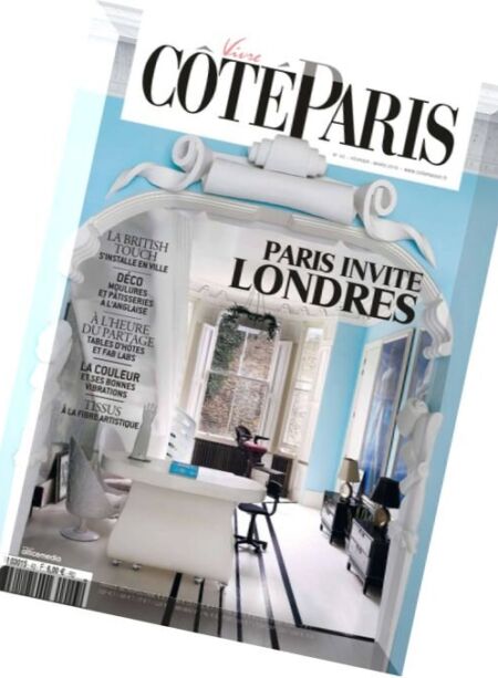 Vivre Cote Paris – Fevrier-Mars 2016 Cover