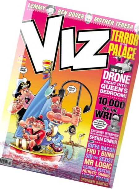 Viz UK – March 2016 Cover