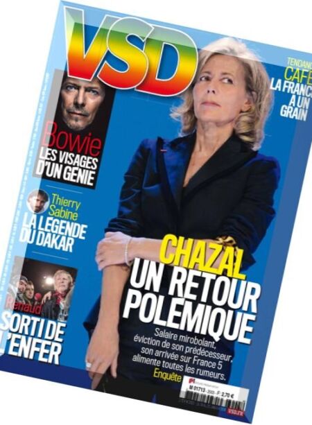 VSD – 14 au 20 Janvier 2016 Cover