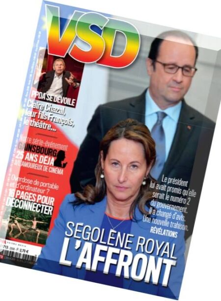 VSD – 18 au 24 Fevrier 2016 Cover