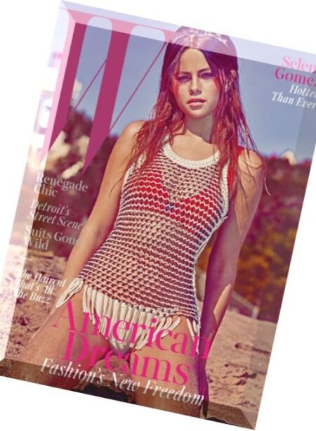 W Magazine – March 2016 Cover