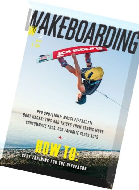 Wakeboarding – March 2016 Cover