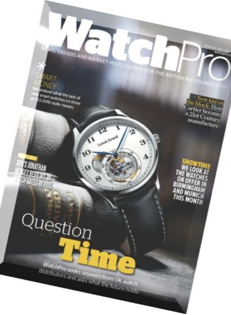 WatchPro – February 2016 Cover