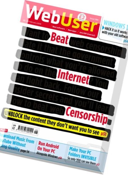 WebUser – 10 February 2016 Cover