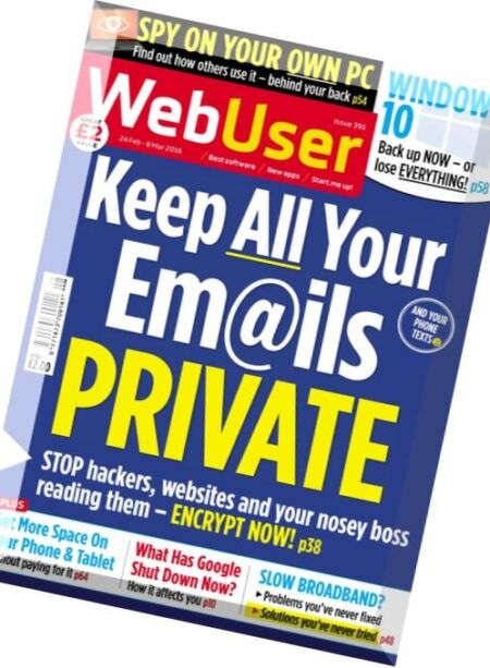 WebUser – 24 February 2016 Cover