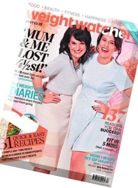 Weight Watchers Magazine – March 2016 Cover