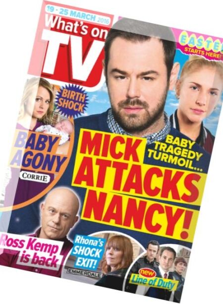 What’s on TV – 19 March 2016 Cover