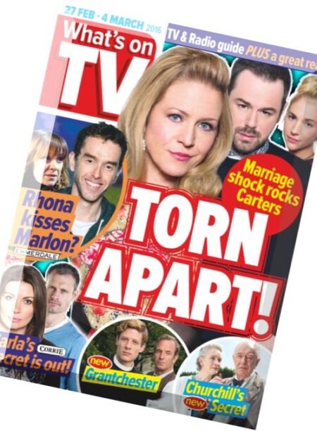 What’s on TV – 27 February 2016 Cover