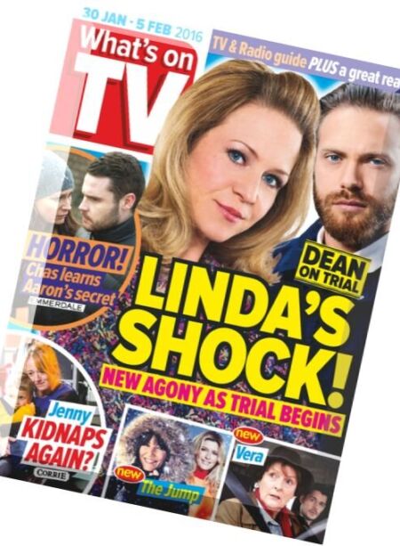 What’s on TV – 30 January 2016 Cover