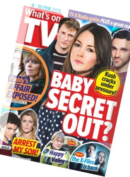 What’s on TV – 6 February 2016 Cover