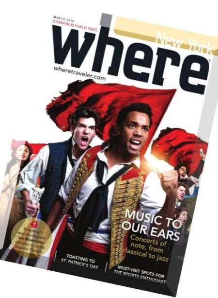 Where New York – March 2016 Cover