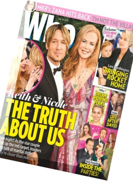 Who Australia – 15 February 2016 Cover