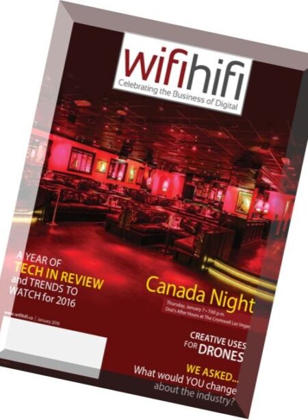 Wifi Hifi – January 2016 Cover