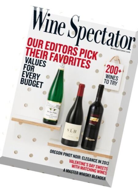 Wine Spectator – 28 February 2016 Cover
