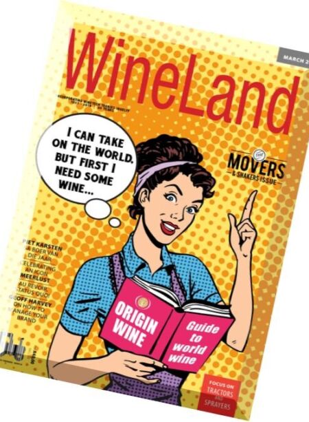 Wineland South Africa – March 2016 Cover
