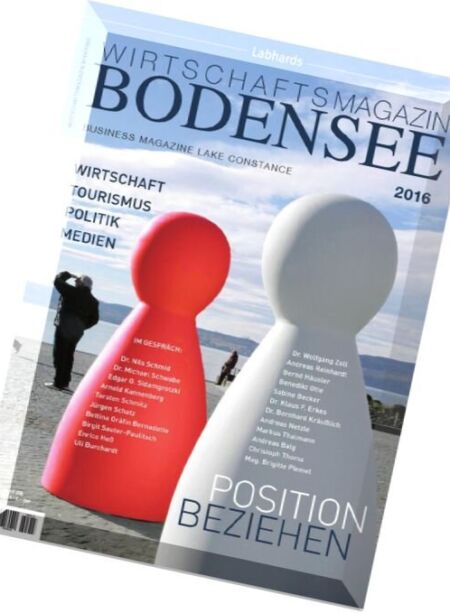 Wirtschafts Magazin – Bodensee 2016 Cover
