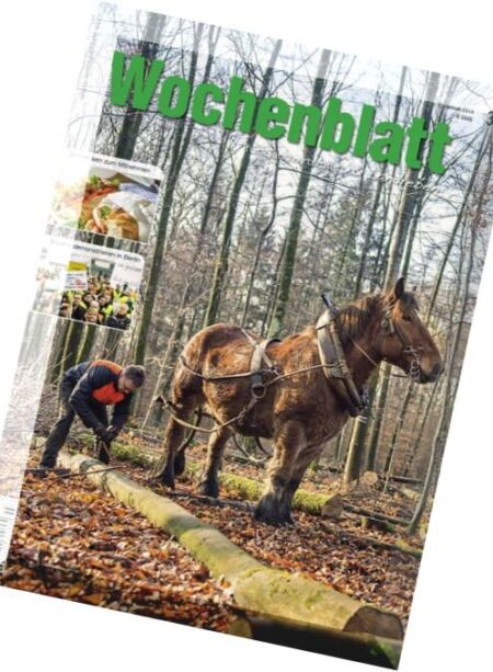 Wochenblatt – 21 Januar 2016 Cover