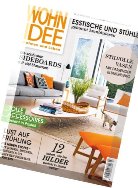 WOHNIDEE – Nr.3, Marz 2016 Cover