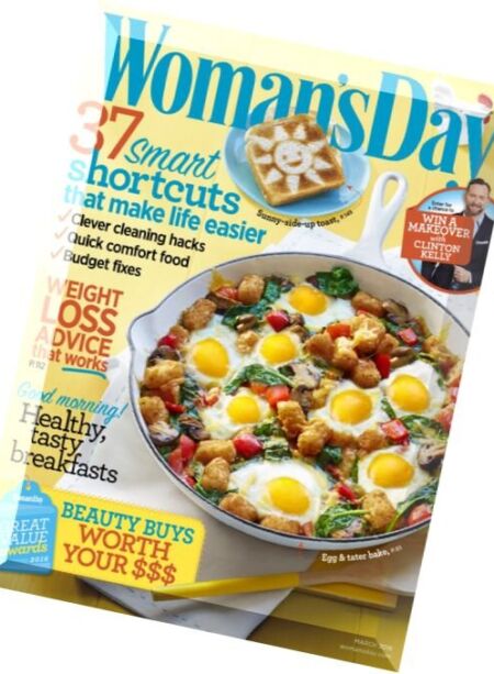 Woman’s Day – March 2016 Cover