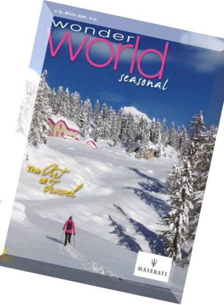 Wonder World Seasonal – Winter 2016 Cover