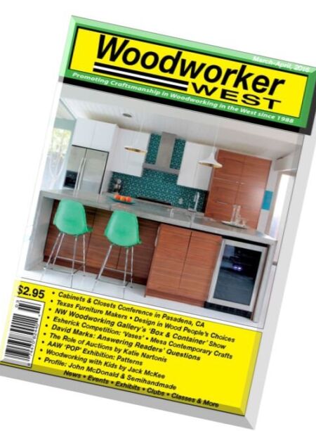 Woodworker West – March-April 2016 Cover