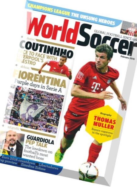 World Soccer – February 2016 Cover