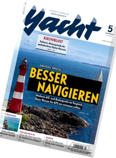 Yacht – Nr.5, 17 Februar 2016 Cover
