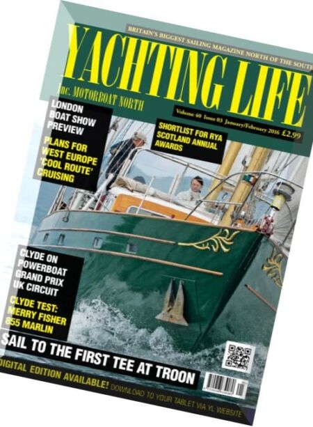 Yachting Life UK – January-February 2016 Cover