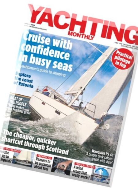 Yachting Monthly – April 2016 Cover