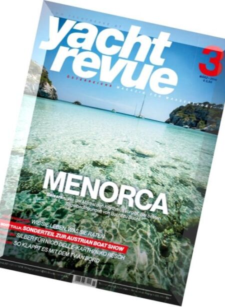 Yachtrevue – Marz 2016 Cover
