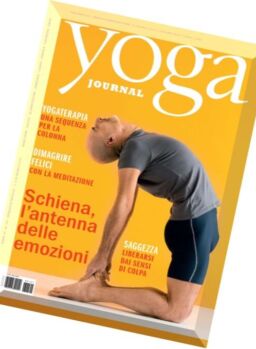 Yoga Journal Italia – Marzo 2016