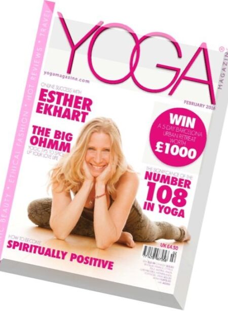 YOGA Magazine – February 2016 Cover