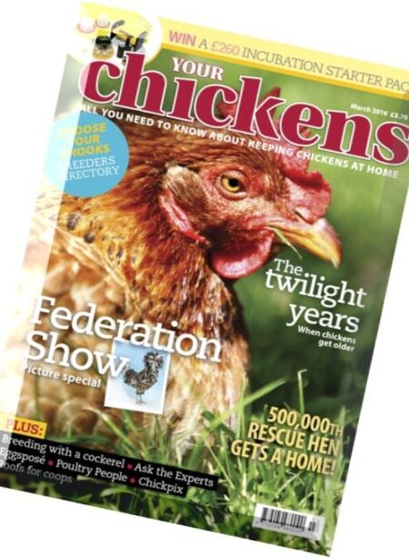 Your Chickens – March 2016 Cover