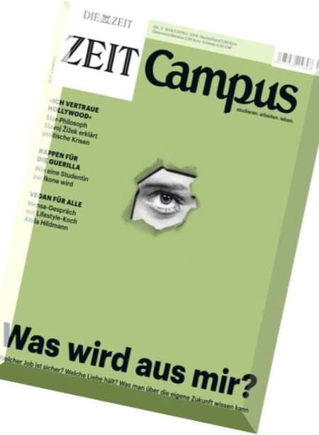 Zeit Campus – Marz-April 2016 Cover