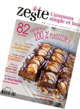 Zeste – Fevrier-Mars 2016